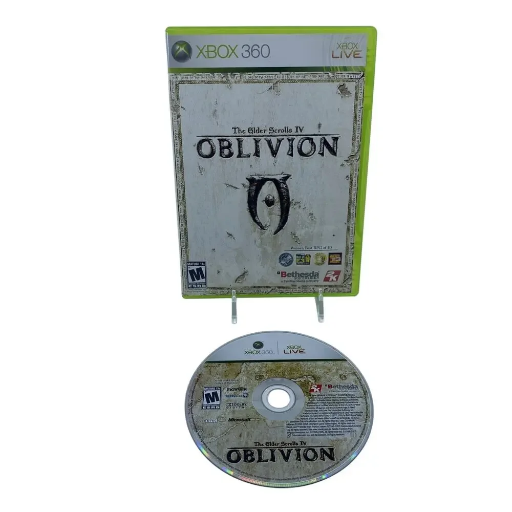 Xbox 360 RPG 3 Game Lot Final Fantasy XIII Oblivion Skyrim Bethesda Square Enix